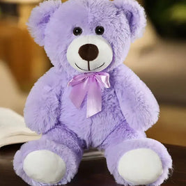 Seven Color Teddy Bear Doll Ribbon Bear Doll Foreign Trade Bow Doll Wedding Shower Doll