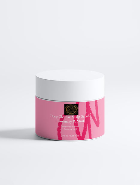 Deep Cleanse Scalp Scrub, Rosemary & Mint